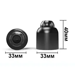 Мініатюрна камера wifi бездротова Boblov R-20, 1 Мп, HD 720P,, розмір 40x33x33 мм, без акумулятора - мініатюра 8