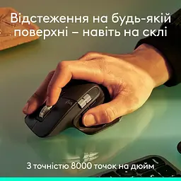Миша бездротова Logitech MX Master 3S Performance BE Graphite (910-007501) - мініатюра 3