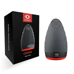 Преміальний мастурбатор Otouch CHIVEN 2, вібрувальний язичок, 6 режимів роботи, підігрів - мініатюра 7