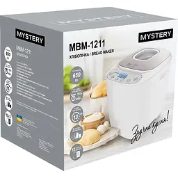 Хлібопічка Mystery MBM-1211 [119844] - мініатюра 6