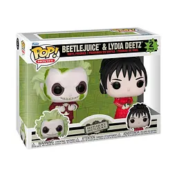 Фігурка Funko Pop Бітлджус Бітлджус і Лідія Дітц Beetlejuice Beetlejuice and Lydia Deetz 10 см FP B BLD2 - мініатюра 3