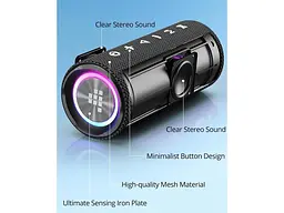 Портативна колонка Tronsmart Mirtune C2 Black (1091846) - мініатюра 8