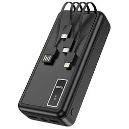 Зовнішній акумулятор Hoco J77A 20000 mAh з кабелями