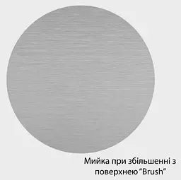 Кухонна мийка Kroner KRP Gebürstet - 7848RHM (3,0/1,0 мм) (CV030022) - мініатюра 7