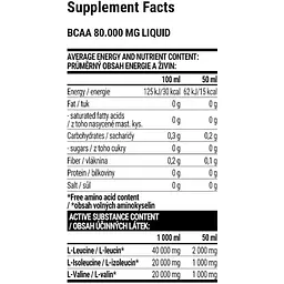 Амінокислота Extrifit BCAA 80.000 Liquid 1000 мл Apple - мініатюра 2