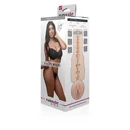 Мастурбатор-вагіна Fleshlight Girls: Violet Myers - Waifu зліпок Вайолет Майєрс, 24 см (тілесний) - мініатюра 10
