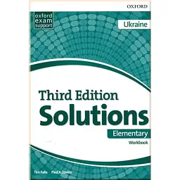 Solutions. Elementary Workbook (Edition for Ukraine) - Пол А. Девіс