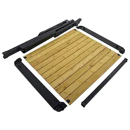 Складний стіл Bo-Camp Maryland M 80x63 cm Bamboo Brown (1404643) - мініатюра 8