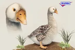 М'яка іграшка Hansa Гусак сірий Hansa, 38 см