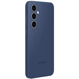 Оригінальний силіконовий чохол Samsung Silicone Case для Samsung Galaxy S24 FE Blue EF-PS721CLEGWW - мініатюра 9