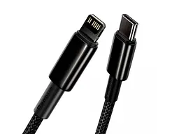 Кабель Baseus Tungsten Gold USB-C to Lightning 2m Black (CATLWJ-A01) [82115] - мініатюра 4