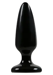 Анальна пробка Pleasure Plug Medium 12.7 см (чорний) - мініатюра 5