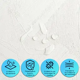 Гнучка штукатурка Wall Sticker SW-00002989 самоклеюча 600х600х2.5 мм біла - мініатюра 4
