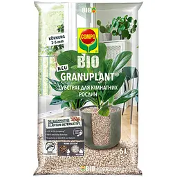Субстрат Compo Bio Granuplant для кімнатних рослин 6 л (8818)