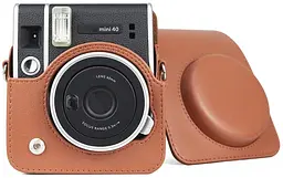 Чохол для фотоапарата Fujifilm Instax Mini 40 Коричневий - мініатюра 3