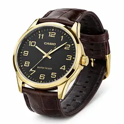 Чоловічий годинник Casio MTP-V001GL-1B Золотистий ( AT1141-0114 ) - мініатюра 5