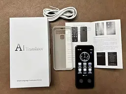 Голосовий електронний перекладач AI Translator F13b Wi-Fi (140 мов) - мініатюра 4
