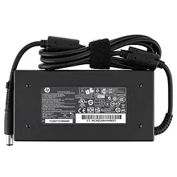 Блок живлення Hewlett Packard для ноутбука HP 19.5V 6.15A 120W 7.4*5.0-PIN 3pin чорний SLIM RECTANGULAR - мініатюра 2