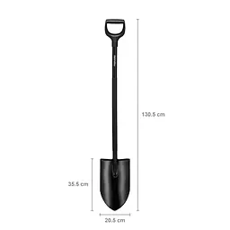 Лопата штикова Fiskars Ergonomic Pro XL (1066707) - мініатюра 2