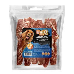Ласощі для собак UniQ PETS Філе оленини з хрящами, 500 г - мініатюра 4