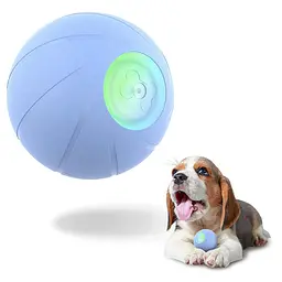 Інтерактивний м'ячик для маленьких собак Cheerble Wicked Ball SE C1221 (Блакитний) - мініатюра 3