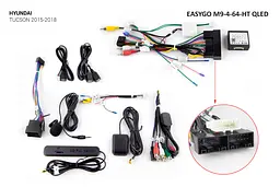 Штатна автомагнітола EasyGo M9-4-64-HT QLED Hyundai Tucson - мініатюра 2