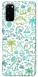 TPU чохол Demsky Dino pattern для Samsung Galaxy S20