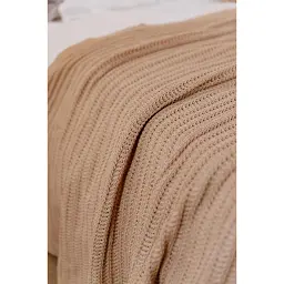 Плед Прованс Cotton бежевый 120 х 200 см (039527) - миниатюра 2