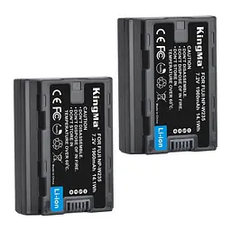 2-Pack KingMa Fujifilm NP-W235 комплект з 2 акумуляторів