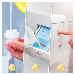 Кондиціонер для білизни Lenor Морські мінерали, 1380 мл (81732400) - мініатюра 2