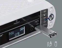 Кухонне радіо Auna KR-400 CD (10031894) - мініатюра 2