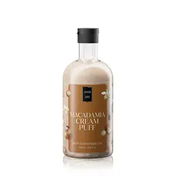 Гель для душу LAVISH CARE BATH AND SHOWER GEL - MACADAMIA CREM PUFF з ароматом кремового пирога горіху макадамія, 500 мл