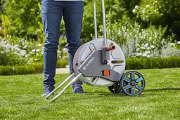 Візок для шлангу Gardena AquaRoll M Metal (18540-20) - мініатюра 2