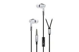 Навушники 2E S2 Metal Skin Mic Silver (2E-IES2SL)