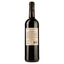 Вино Baron Philippe de Rothschild Merlot, червоне, сухе, 14%, 0,75 л - мініатюра 2