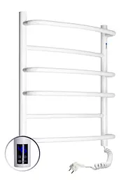 Електрична рушникосушарка Navin Омега 530x600 Sensor права з таймером 12-015033-5360, Білий, Праве, Електронний - мініатюра 3