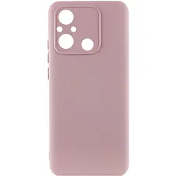 Чохол Lakshmi Silicone Cover Full Camera AA для Xiaomi Redmi 12C/Poco C55 Рожевий/Pink Sand
