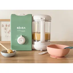 Пароварка-блендер Beaba Babycook Express Olive (916301) - мініатюра 13