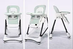 Стілець для годування CARRELLO Stella CRL-9503 Aspen Green /1/ MOQ - мініатюра 3