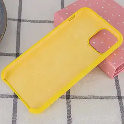 Чохол Silicone Case AA для Apple iPhone 11 Pro 5.8" Жовтий / Canary Yellow - мініатюра 3