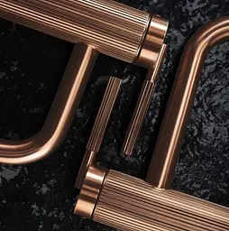 Змішувач для умивальника Rea Argon високий brushed copper REA-B2090 - мініатюра 2