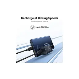 Батарея універсальна Baseus 10000mAh PicoGo 20W PD, QC, USB-A, 2*USB-C, Black (P10076801123-00) - мініатюра 8