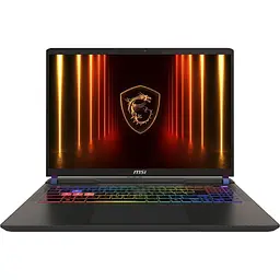 Ноутбук MSI Vector 16 HX AI, QHD +, Ultra 7 255HX la 5.2 GHz, 16 GB DDR5 6400,1 TB, 5070 Ti 12 GB, Windows 11 Home