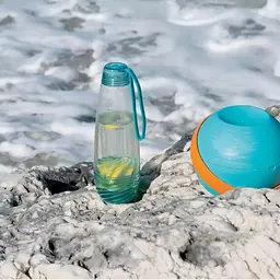 Пляшка для води Guzzini On the go 720 мл блакитна (11640148) - мініатюра 5