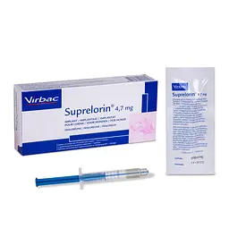 Супрелорин Suprelorin 4.7 мг 1 шт імплантат для собак кішок і хорьків Virbac