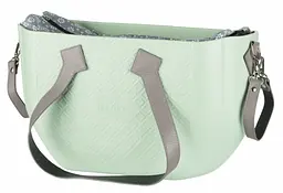Сумка для коляски Nuvita MyMia, шкіра, м'ятний (NV8801M/02F/23G/13G/33G) - мініатюра 3
