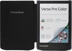 Обкладинка PocketBook 6", Verse(PB619/629/634), Shell Transparent cover, чорна - мініатюра 4