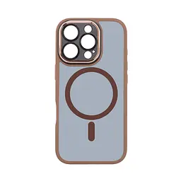 Чехол для Apple iPhone 16 Pro, Unit MagSafe SE, бежевый, с защитой камеры, магсейф, противоударный, магнитный, панель-накладка с MagSafe, с поддержкой беспроводной зарядки, TPU+PC, защита всего корпуса, ударопрочный, ArmorStandart (ARM81149)