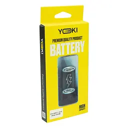 Акумулятор високої ємкості Premium якість Yoki EB-BJ120CBE для Samsung J120F Galaxy J1 2016 - мініатюра 2
