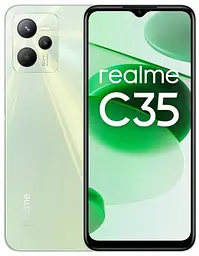 Смартфон Realme C35 4/64Gb Glowing Green без NFC
